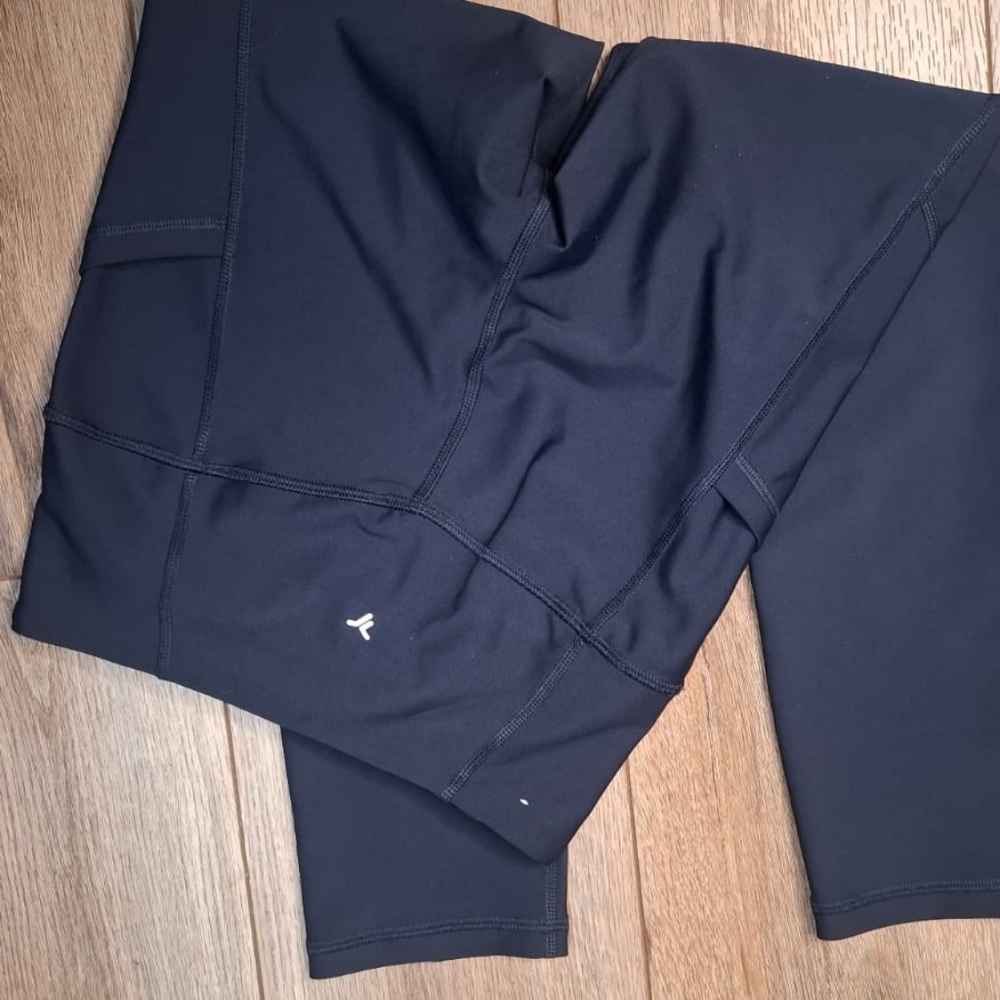 Black Leggings with Logo Old Navy